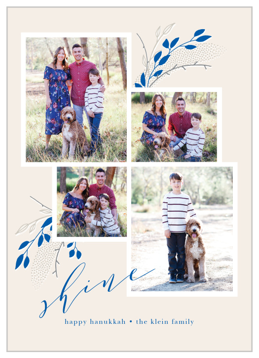 Our Winter Bouquet Holiday Cards are simple but festive greeting cards that are fully customizable.