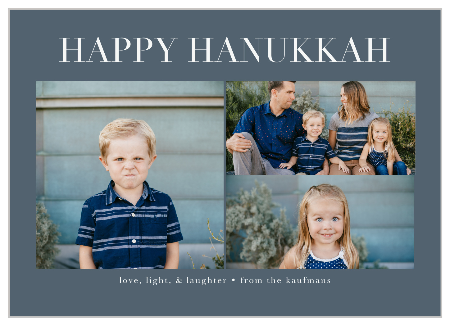 Light & Laughter Hanukkah Cards