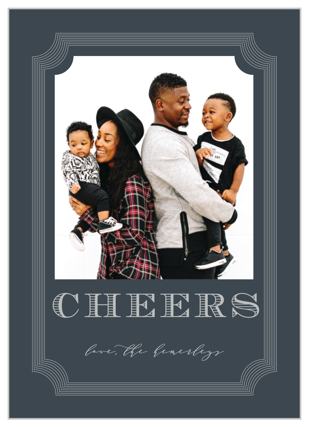 Uptown Frame Holiday Cards