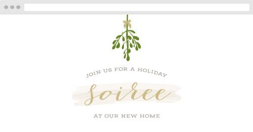 Mistletoe Soiree Holiday Website