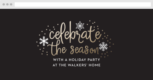 Handwritten Joy Holiday Website