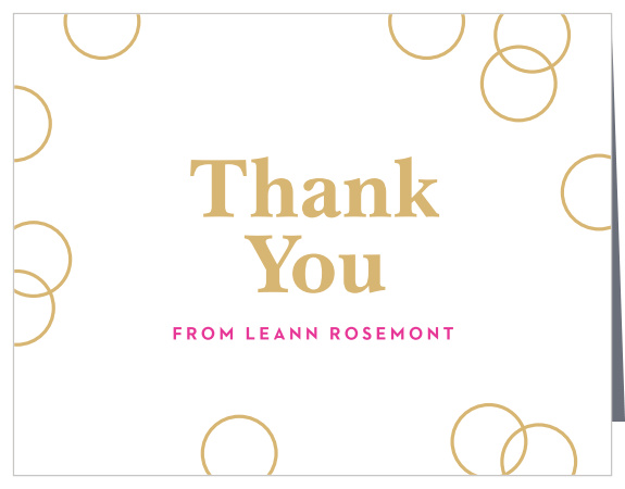 Our Girl Bridal Shower Thank You Cards by Basic Invite are the perfect way to share your appreciation for the support of your friends and family!