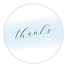 Make this the perfect final addition to your special day with our Dye Swash Bridal Shower Stickers.