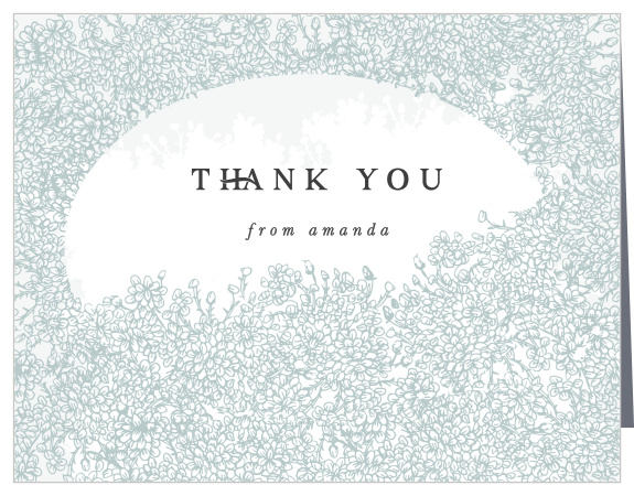 Our Frilly Frame Bridal Shower Thank You Cards are the perfect way to show your appreciation for the support of your friends and family!