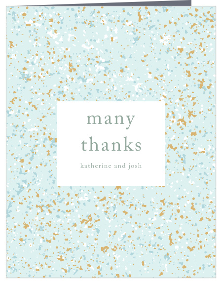 Our Speckled Egg Bridal Shower Thank You Cards are the perfect way to surround yourself with your friends and family for your pre-wedding celebrations!