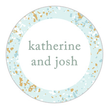 Our Speckled Egg Bridal Shower Stickers are the perfect way to surround yourself with your friends and family for your pre-wedding celebrations!