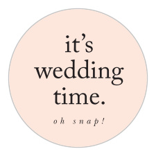 Our Straight Up Bridal Shower Stickers are sure to be a hit with your family and guests at your shower!