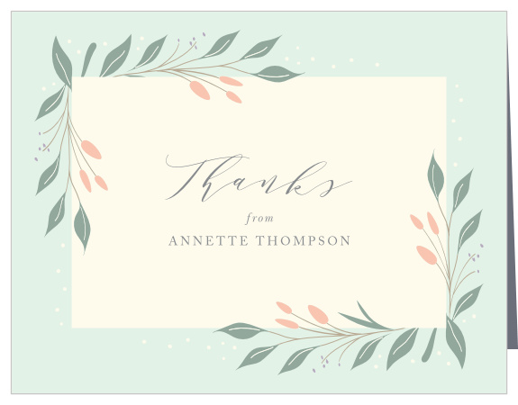 Our Magnolia Branches Bridal Shower Thank You Cards are the perfect way to show your appreciation for the support of your friends and family!