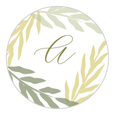 Our Wispy Willow Bridal Shower Stickers are the perfect way to surround yourself with your friends and family for your pre-wedding fun!