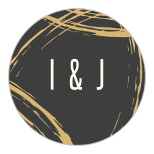 If you want to add something classy, yet strikingly modern to your shower invites, look no further than our Paint Circles Bridal Shower Invitations.