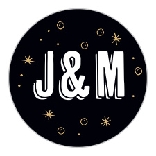 Our Tropical Bride Shower Stickers are the perfect design to fit into any bridal shower theme!