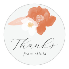 Our Blooming Punch Bridal Shower Stickers are the perfect finishing touch to your bridal shower preparations!