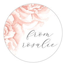 Our Rose Border Bridal Shower Stickers are the perfect finishing touch to your bridal shower preparations!
