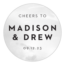 Our Foil Block Bridal Shower Stickers are the perfect finishing touch to your bridal shower invitations or thank you cards!