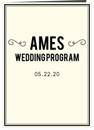 Our Romantic Photo Blocks wedding program is a perfect match to the rest of the Romantic Photo Blocks wedding suite.