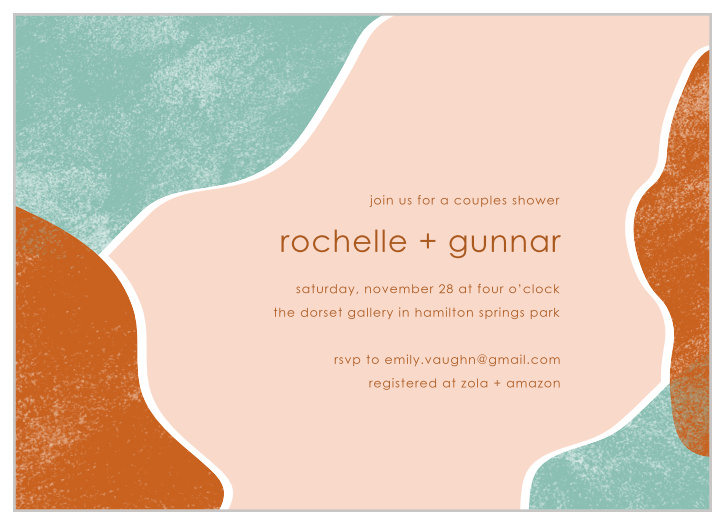 Have the most unique invites of all your friends and family with our Santa Fe Bridal Shower Invitations!