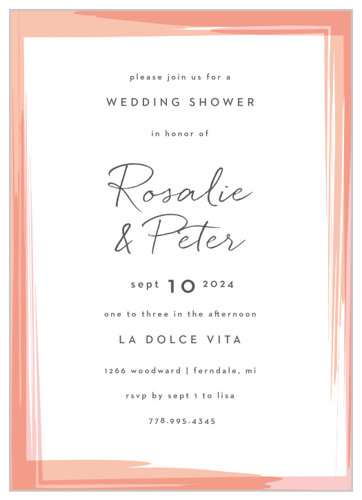 Bridal Shower Invitations & Wedding Shower Invitations | BasicInvite