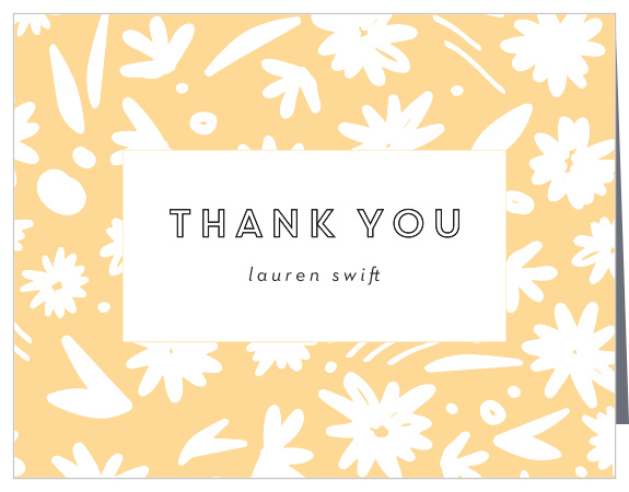 Thank those you love with our Mod Floral Bridal Shower Thank You Cards!
