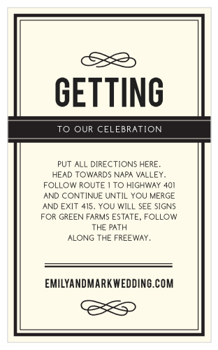 A perfect match for The Romantic Photo Blocks Wedding invitation.