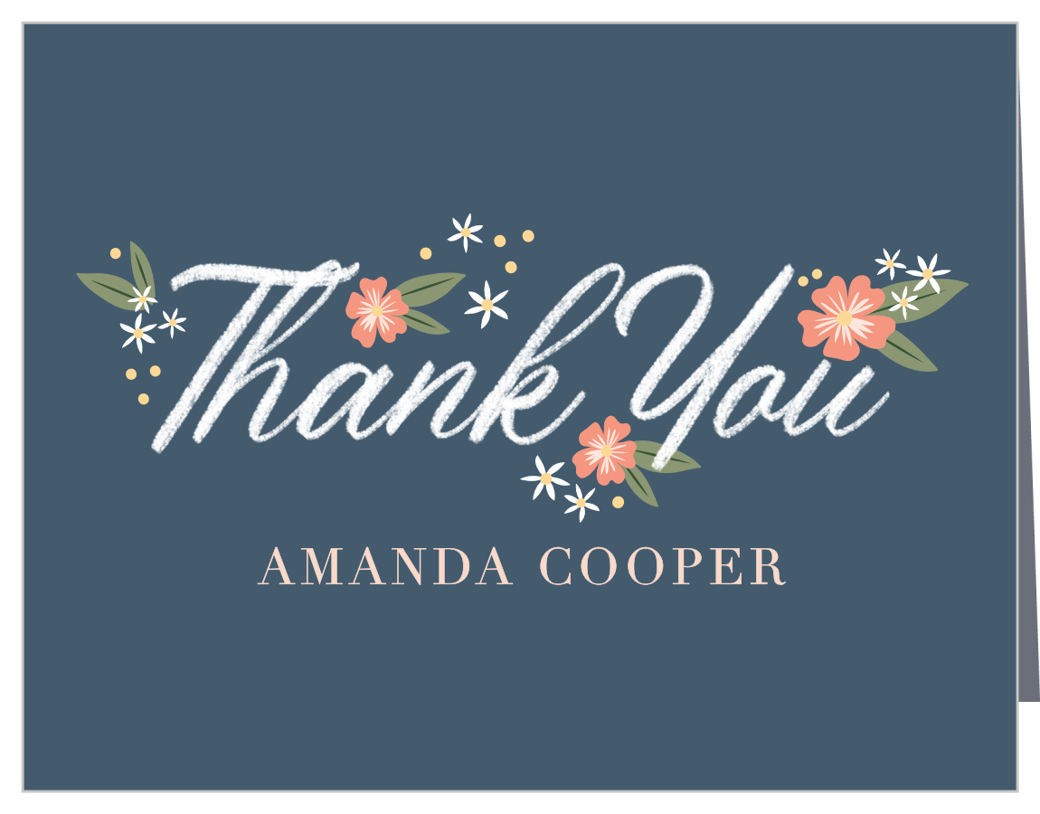 Mimosas & Manis Bridal Shower Thank You Cards