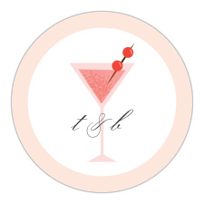 Add something special to your pre-wedding festivities with our Drink Up Bridal Shower Stickers!