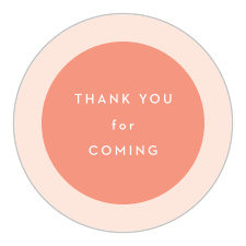 Keep things simple but classy with our Mod Love Shower Stickers.