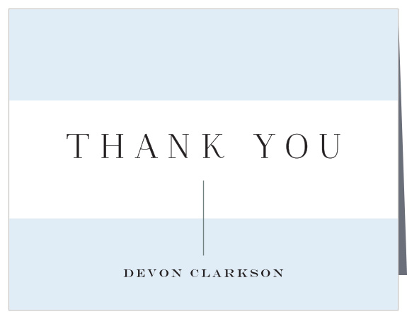 Finish off your perfect event with our Modern Detail Bridal Shower Thank You Cards.