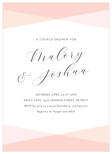 Get ready for your bridal shower in style with our Mode Magnifique Bridal Shower Invitations.