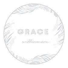 Our Framed Ferns Bridal Shower Stickers are the perfect finishing touch for your bridal shower invitations or thank you cards!