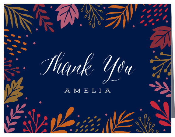 Our Fall Medley Bridal Shower Thank You Cards are the perfect way to show your appreciation for the support of your friends and family!