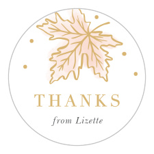 Add the perfect final touch to your bridal shower with our Fall Bride Bridal Shower Stickers!