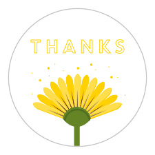 Our Sunflower Shower Bridal Shower Stickers are the perfect finishing touch to your bridal shower thank you cards!