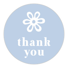 Our Daisy Diamond Bridal Shower Stickers are the perfect finishing touch to your bridal shower thank you cards!