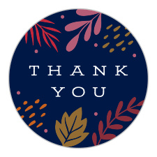 Add some colorful personalization to your wedding invitations with our Fall Medley Bridal Shower Stickers. 