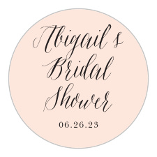 Embellish your romantic wedding stationery with the Dotted Botanical Bridal Shower Stickers.