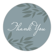 Show your gratitude to loved ones for their support with our Lakeside Foliage Bridal Shower Stickers.