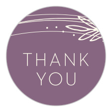 Gift your loved ones with a memento of your pre-wedding fun with the classic look of our Berry Branches Bridal Shower Stickers.