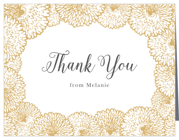 Thank your guests in style with our Dainty Dandelions Bridal Shower Thank You Cards.
