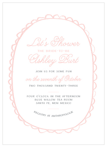 Our Crafty Doodle Bridal Shower Invitations are the perfect way to surround yourself with your friends and family for your pre-wedding celebrations.