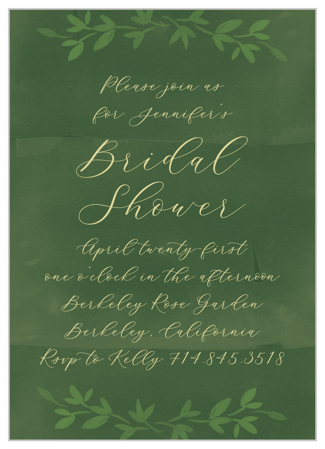 Woodland Fairytale Bridal Shower Invitations by Basic Invite