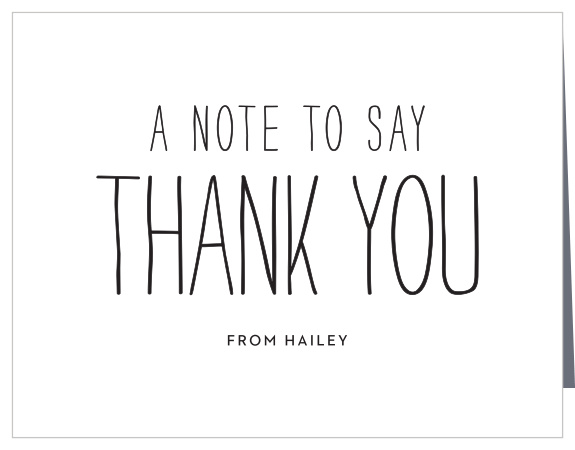 Our Simple Rustic Bridal Shower Thank You Cards are the perfect way to show your appreciation for the support of your friends and family!