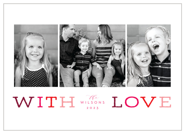 Send your love with our Centered Love Valentine's Day Cards.