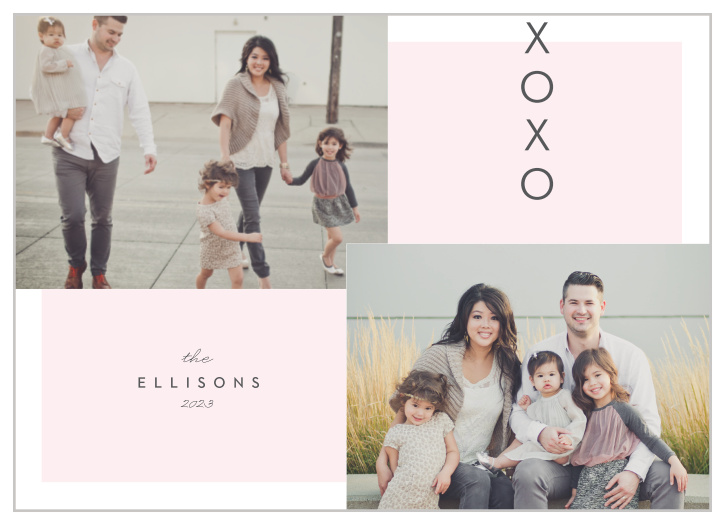 Keep your holiday short and sweet with our Mod Duo Valentine's Day Cards!