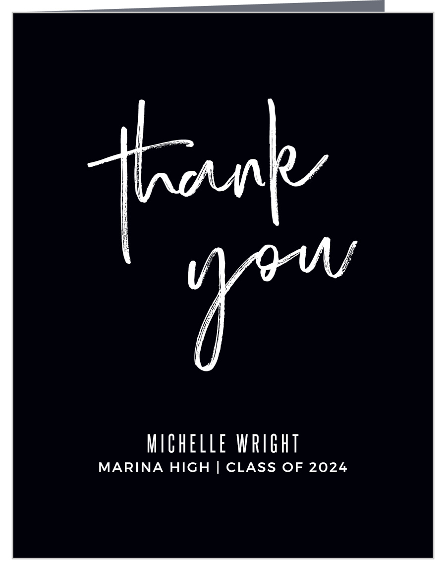 Future Is Bright Graduation Thank You Cards