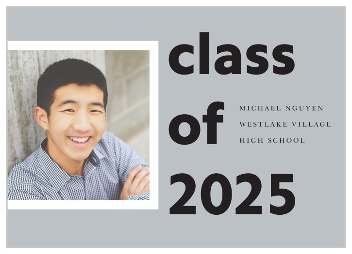 Choose a design like our classic Mod Scholar Graduation Announcements to let your family and friends know of your greatest achievement!