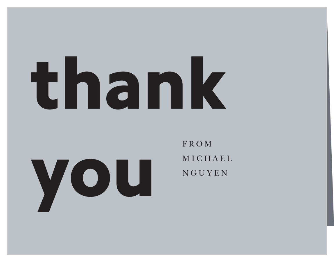 Mod Scholar Graduation Thank You Cards