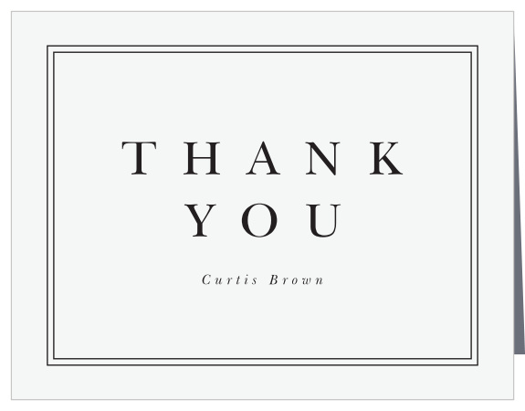 Now & Then Graduation Thank You Cards