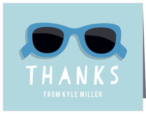 Thank your family and friends for attending your event with our Big Splash Children's Birthday Party Thank You Cards!