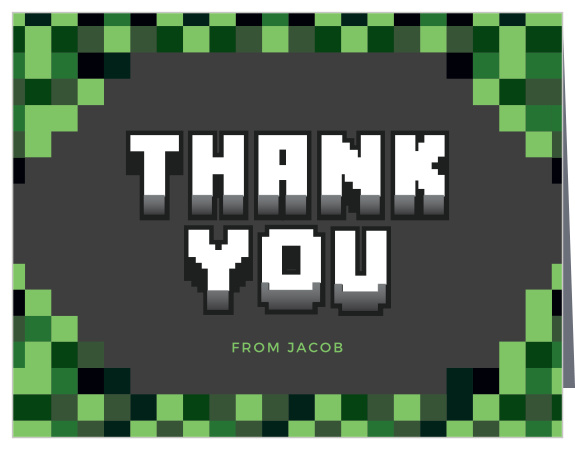 Let your close friends and family know how much you appreciated their presence on your big day with our Game Time Children's Birthday Party Thank You Cards.