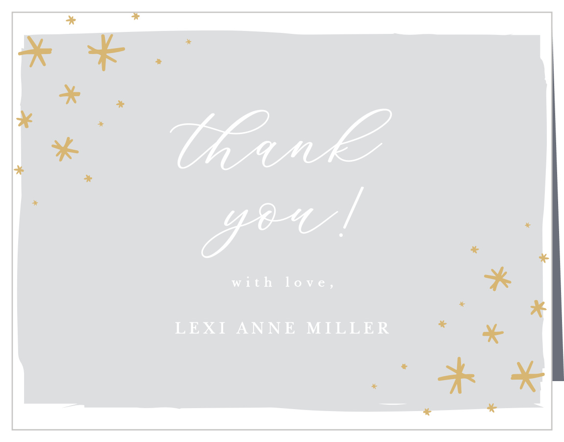 Our Little Star Children's Birthday Thank You Cards